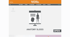 Desktop Screenshot of anatomy4sculptors.com